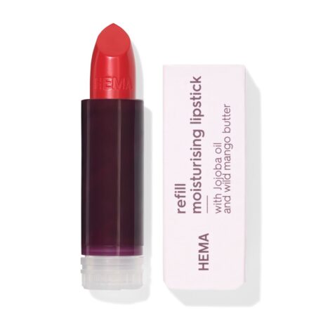 HEMA Navulling moisturising lipstick 51 fiery red - creamy (lichtrood) | HEMA