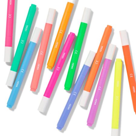 HEMA Neon stiften - 12 stuks | HEMA
