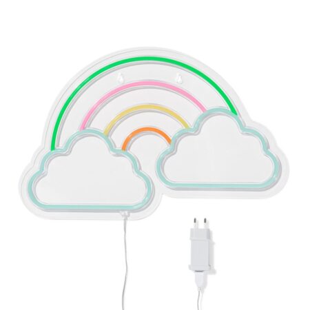 HEMA Neonlamp 47.8x30.5cm regenboog | HEMA