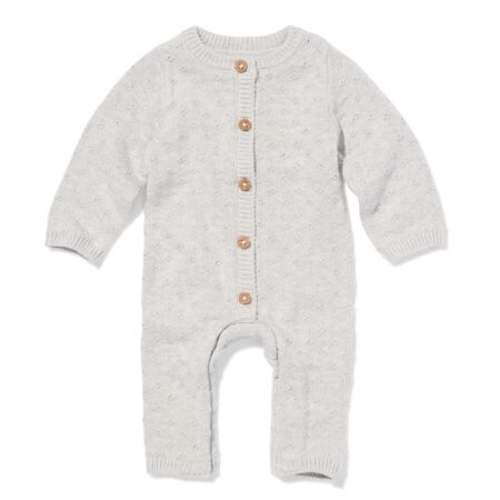 Newborn boxpakje structuur ecru