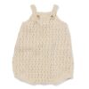 HEMA Newborn jumpsuit gebreid zand (zand) | HEMA