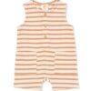 HEMA Newborn jumpsuit jersey strepen bruin (bruin) | HEMA