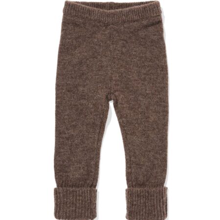 HEMA Newborn legging merinowol donkerbruin (donkerbruin) | HEMA