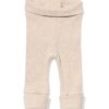 HEMA Newborn meegroei legging LENZING™ ECOVERO™ rib zand (zand) | HEMA