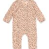 HEMA Newborn meegroeiboxpakje LENZING™ ECOVERO™-(viscose) rib dieren zalmroze (zalmroze) | HEMA