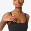HEMA Niet voorgevormde top zonder beugel smoothing zwart (zwart) | HEMA