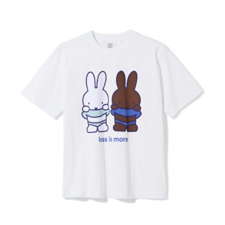 Nijntje T-shirt voor volwassenen 'less is more' wit