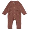 HEMA Nijntje babyboxpakje rib bruin (bruin) | HEMA