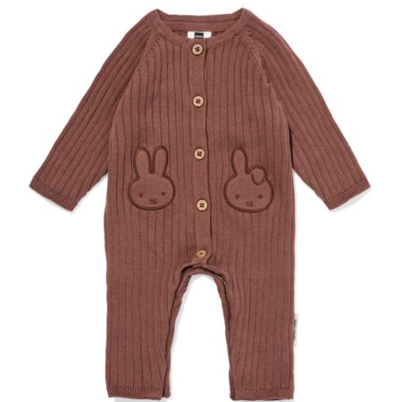HEMA Nijntje babyboxpakje rib bruin (bruin) | HEMA
