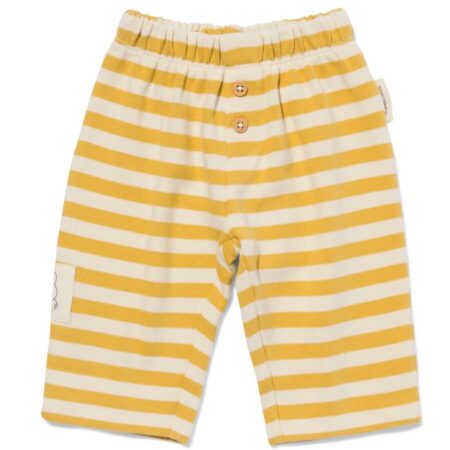 HEMA Nijntje babybroek comfy fit sweatstof strepen ecru (ecru) | HEMA