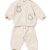 HEMA Nijntje babykledingset comfy fit sweatstof zand (zand) | HEMA