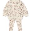 HEMA Nijntje babykledingset sweatstof ecru (ecru) | HEMA
