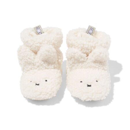 Nijntje babysloffen teddy wit