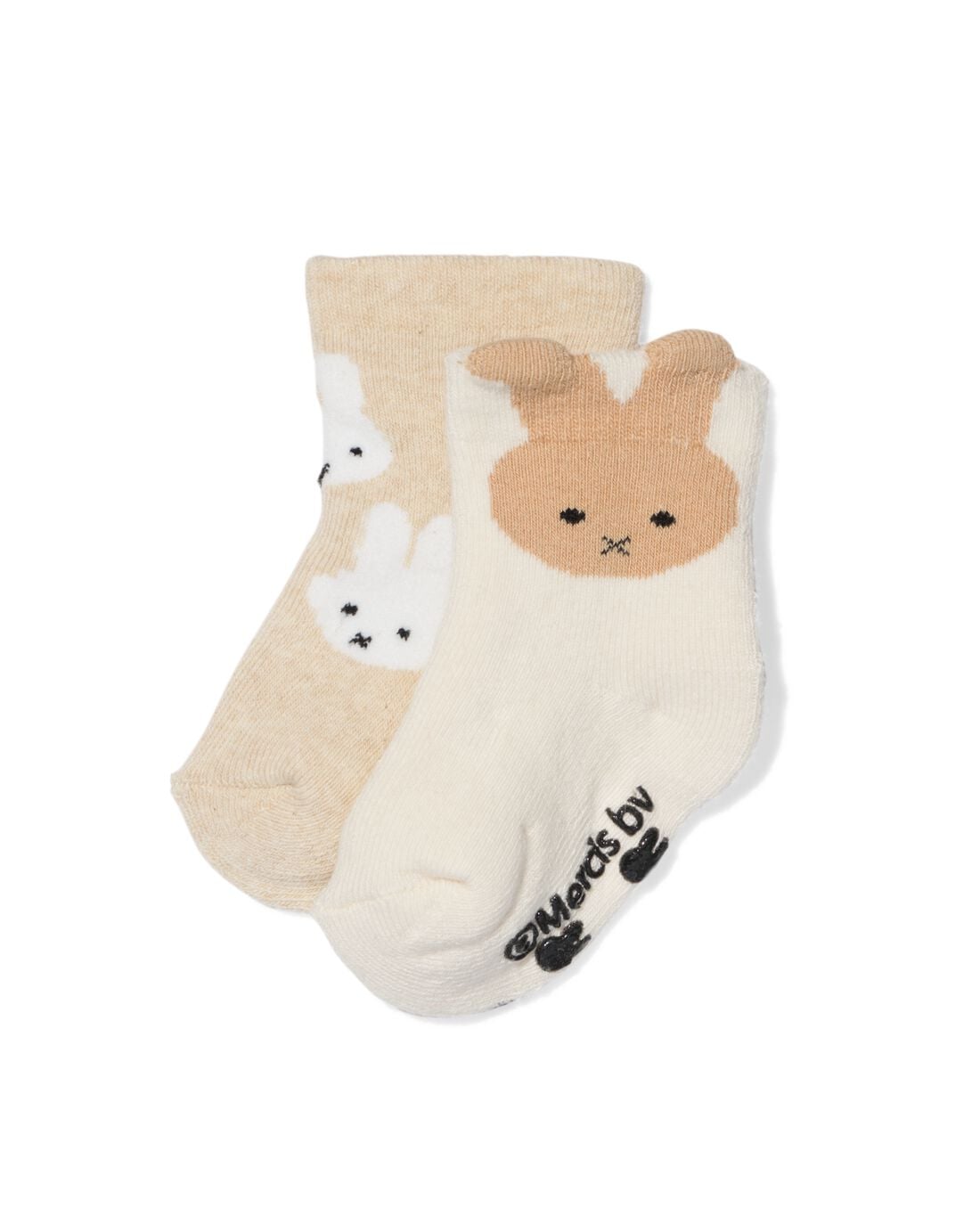 HEMA Nijntje babysokken terry - 2 paar beige (beige) | HEMA
