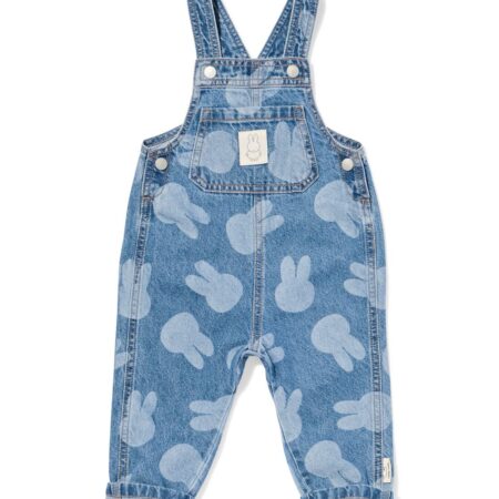 HEMA Nijntje babytuinbroek middenblauw (middenblauw) | HEMA