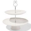 Nijntje etagere Ø28.5cm keramiek wit
