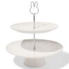 HEMA Nijntje etagere Ø28.5cm keramiek wit | HEMA