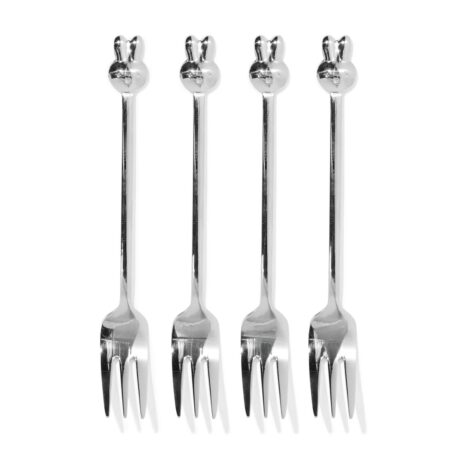 HEMA Nijntje gebaksvorkjes rvs - 4 stuks | HEMA
