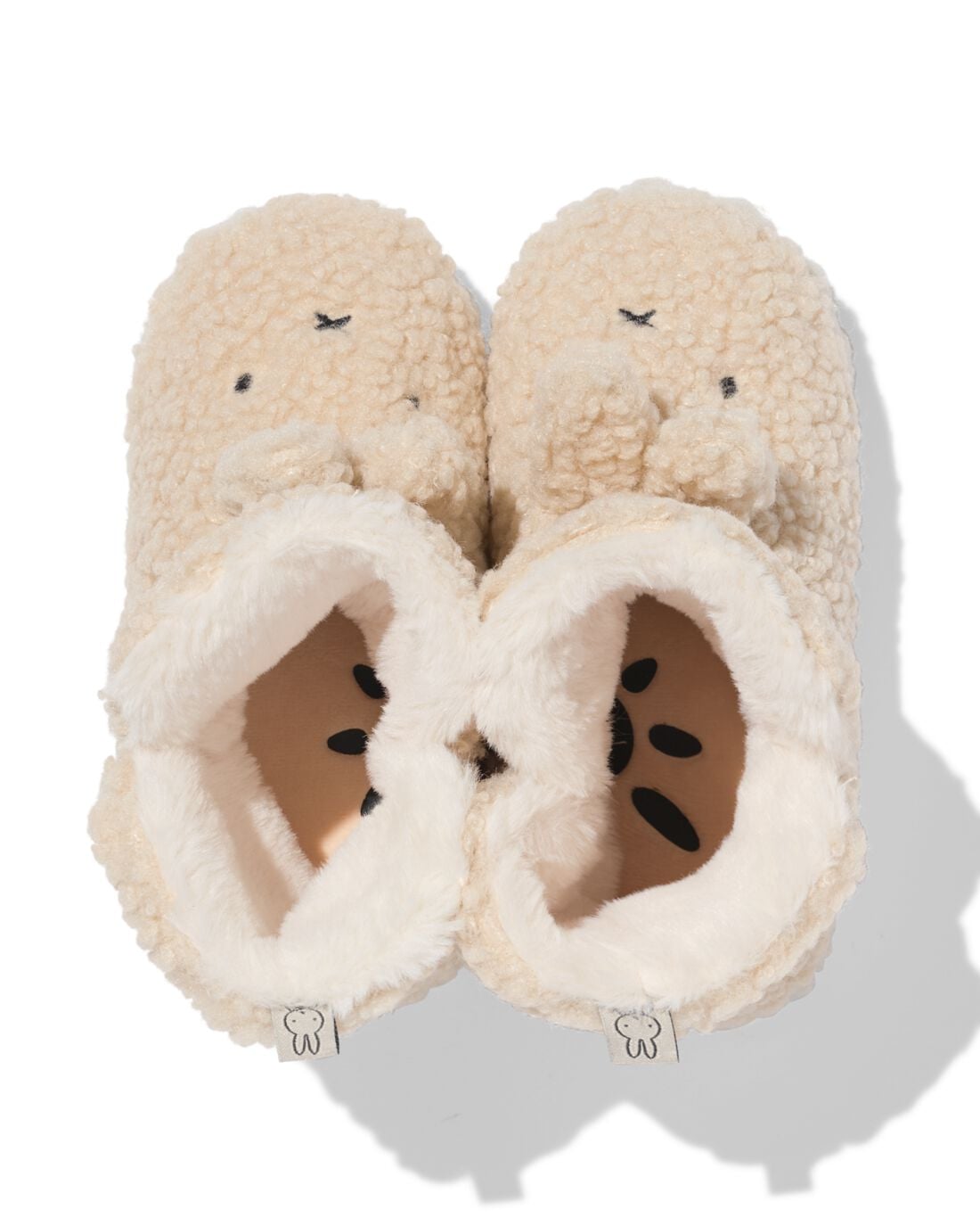 HEMA Nijntje kindersloffen teddy beige (beige) | HEMA