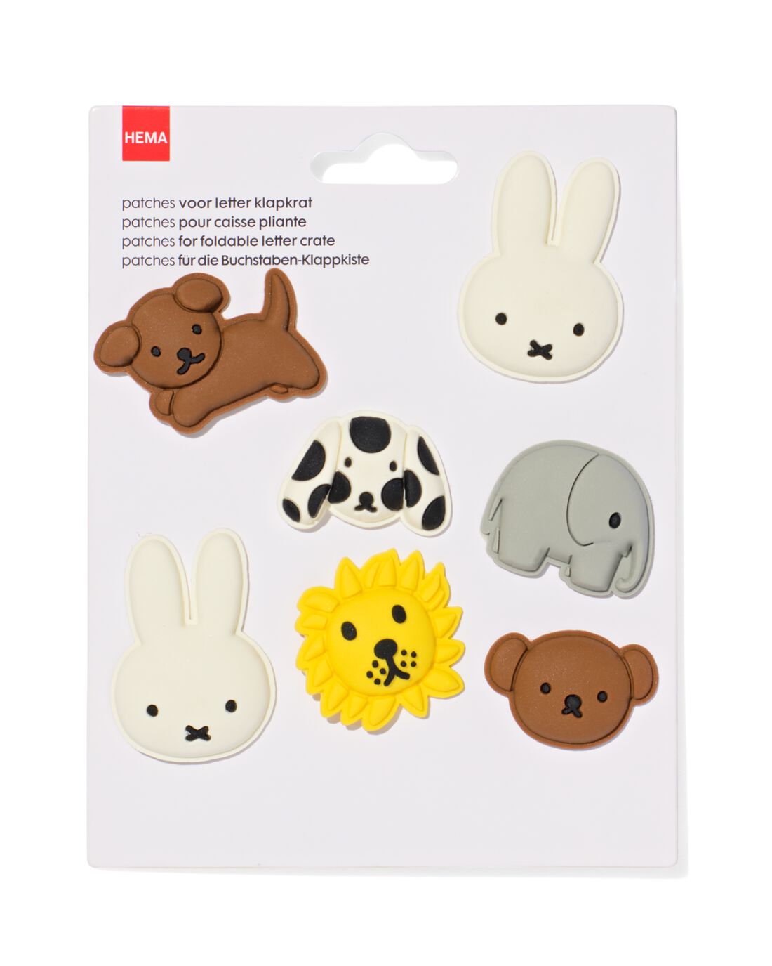 HEMA Nijntje patches letter klapkrat | HEMA