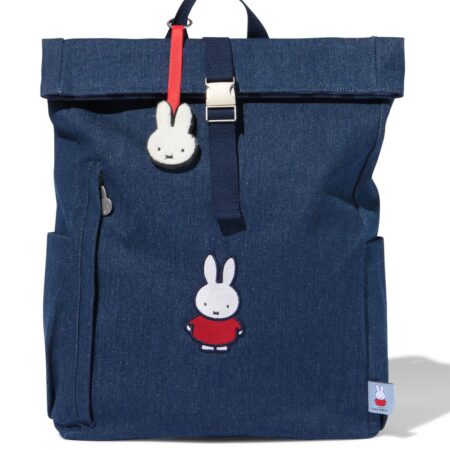 HEMA Nijntje rugzak 30x5x36cm rolltop denim | HEMA