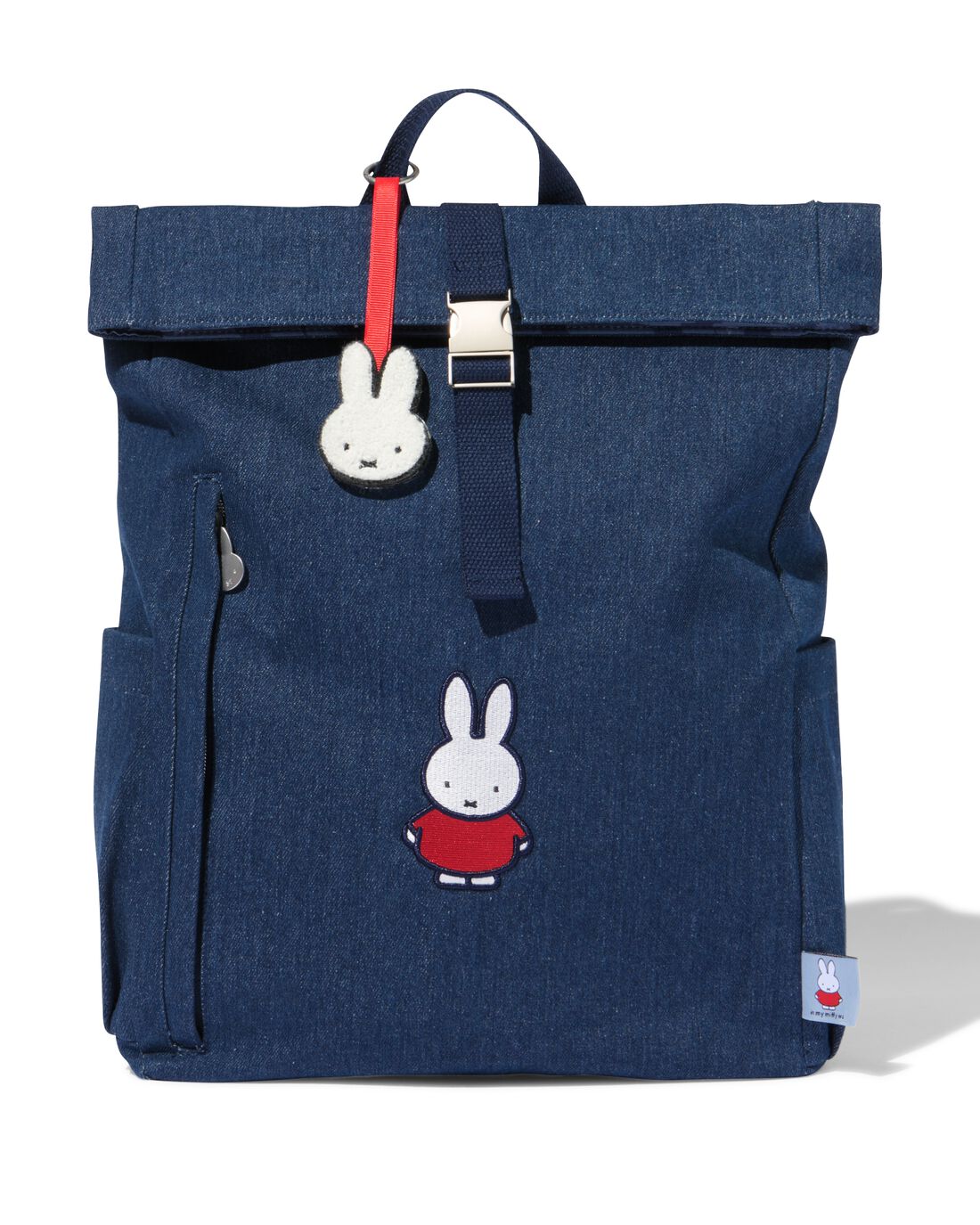 HEMA Nijntje rugzak 30x5x36cm rolltop denim | HEMA