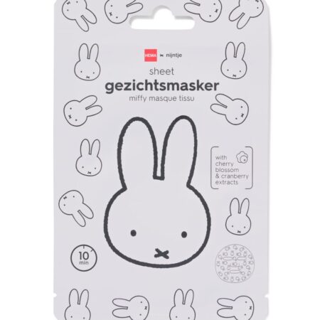 HEMA Nijntje sheet gezichtsmasker | HEMA