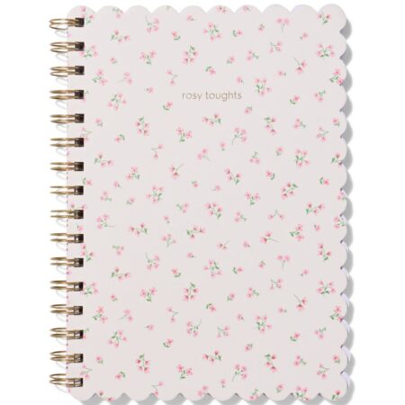 Notitieboek A5 gelinieerd bloemen (multicolor)