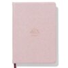 Notitieboek A5 gelinieerd croissant (roze)