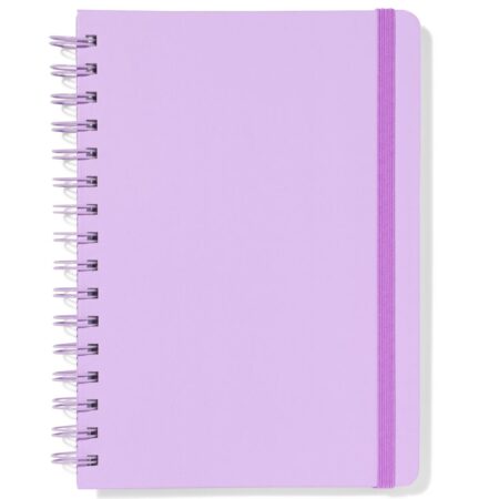 HEMA Notitieboek A5 gelinieerd lila | HEMA