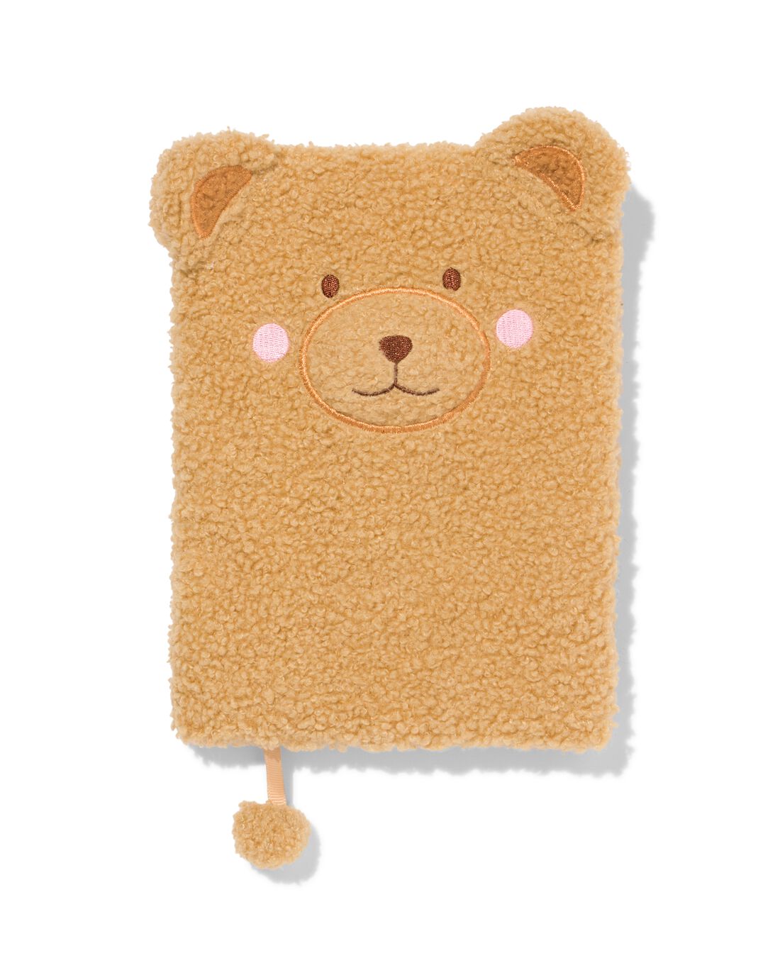 HEMA Notitieboek A5 gelinieerd teddy beer (beige) | HEMA