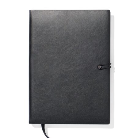 HEMA Notitieboek gelinieerd PU zwart A5 | HEMA