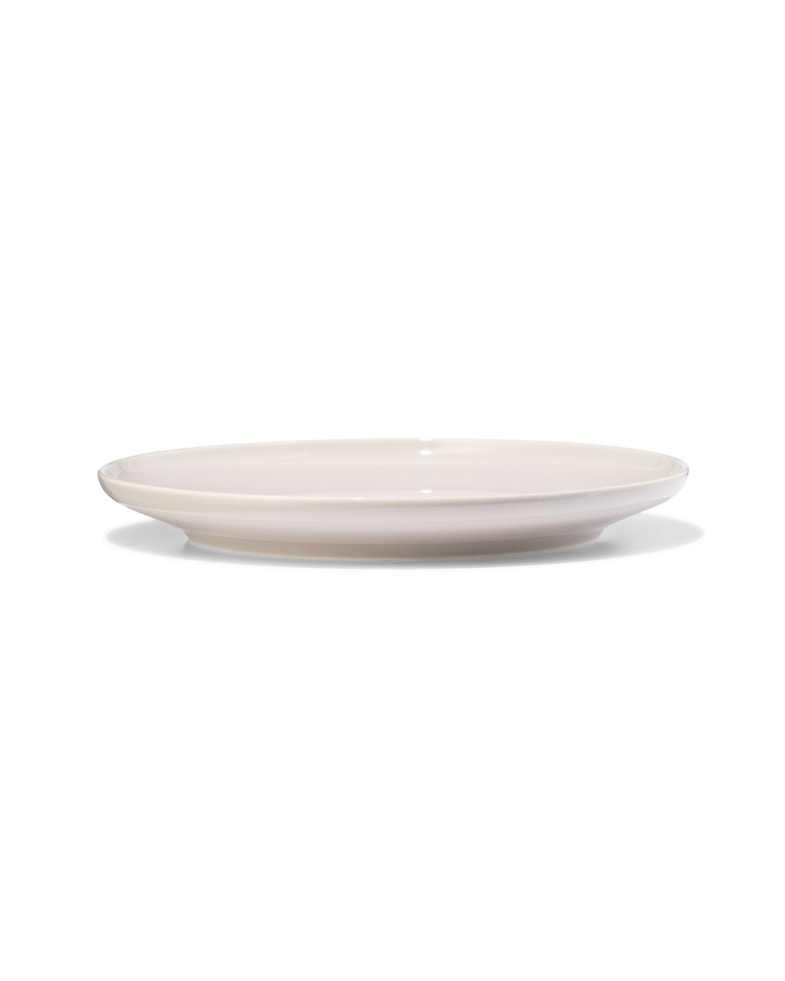 HEMA Ontbijtbord Ø21.5cm Knap new bone china grijs (grijs) | HEMA