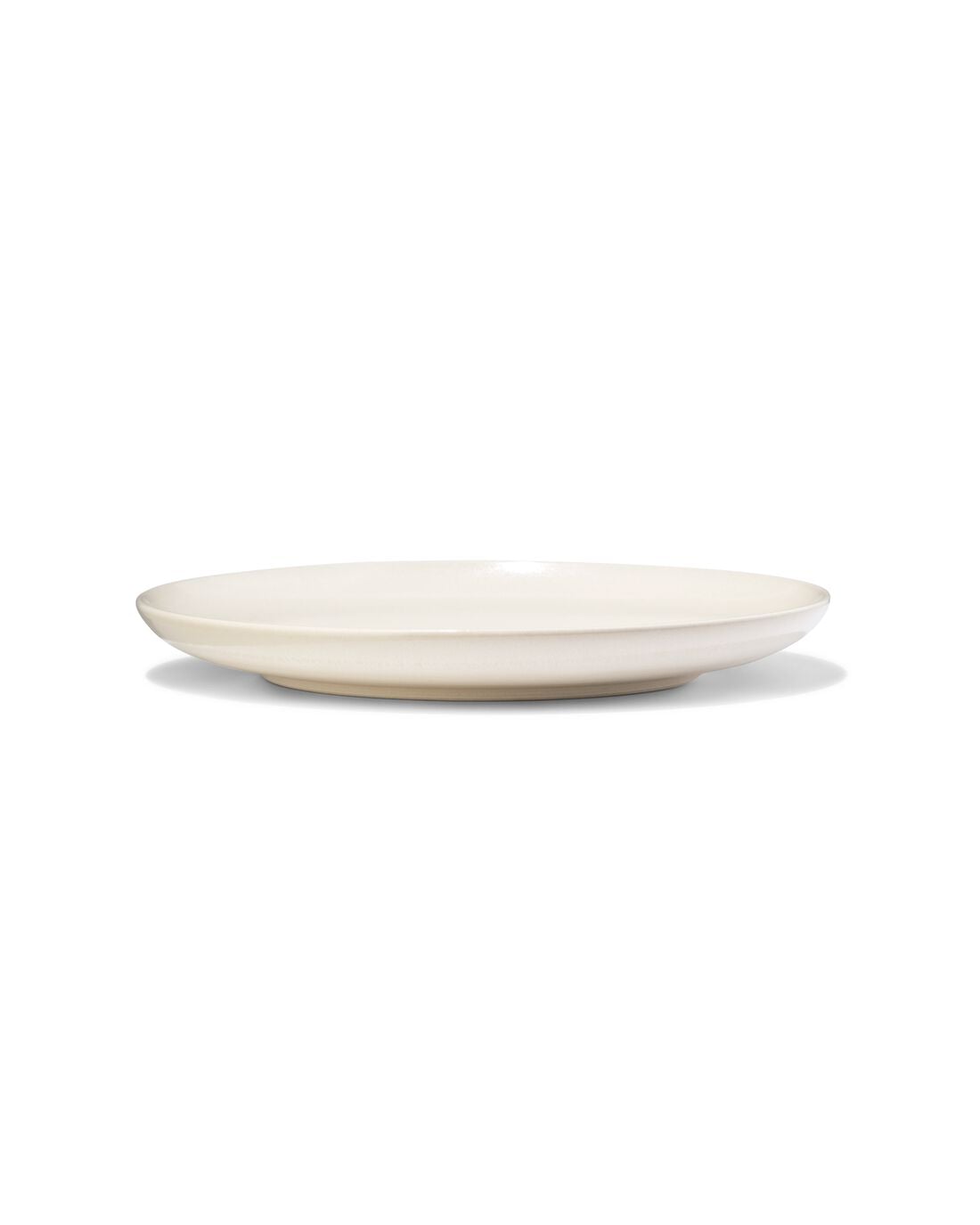HEMA Ontbijtbord Ø21cm Puur aardewerk gebroken wit (gebroken wit) | HEMA