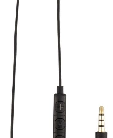 HEMA Oortelefoon half in-ear comfort zwart | HEMA