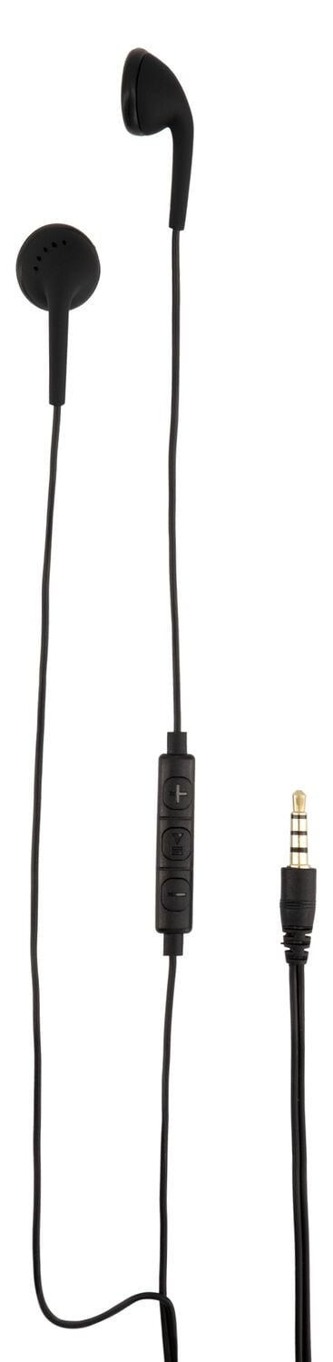 HEMA Oortelefoon half in-ear comfort zwart | HEMA