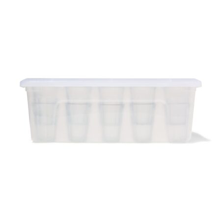 HEMA Opbergbox 30L Tokyo transparant 58x39.5x20.5 recycled | HEMA