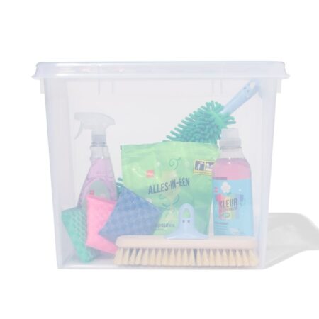 HEMA Opbergbox 52L London transparant 50x39x41 (transparant) | HEMA