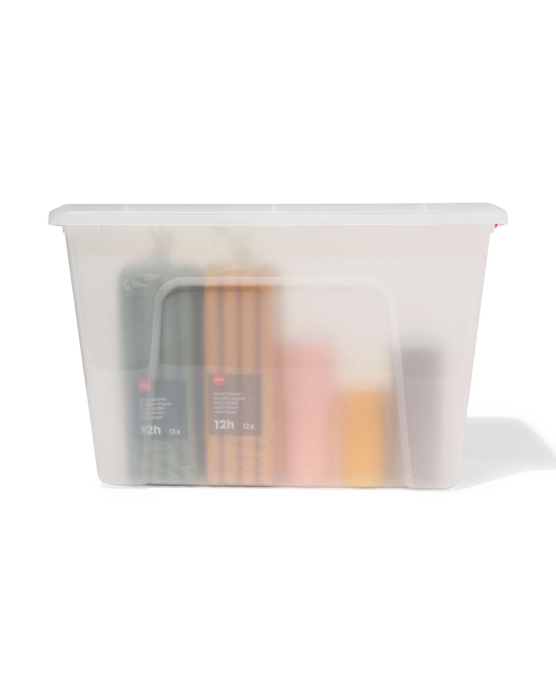 HEMA Opbergbox 60L Tokyo transparant 58x39.5x36.5 recycled | HEMA