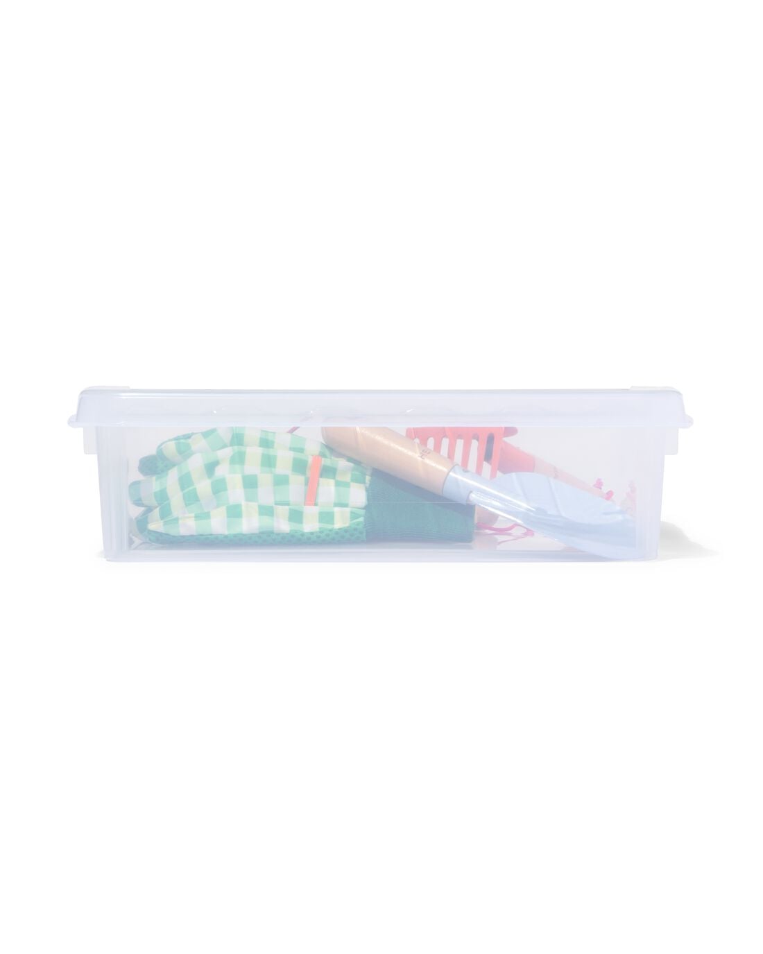 HEMA Opbergbox 8L Madrid transparant 40x30x12 (transparant) | HEMA