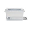 HEMA Opbergdoos met deksel 1.2L Dublin transparant 18x12x10 (transparant) | HEMA