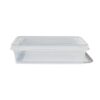 HEMA Opbergdoos met deksel 1.8L Dublin transparant 25x17x7 (transparant) | HEMA