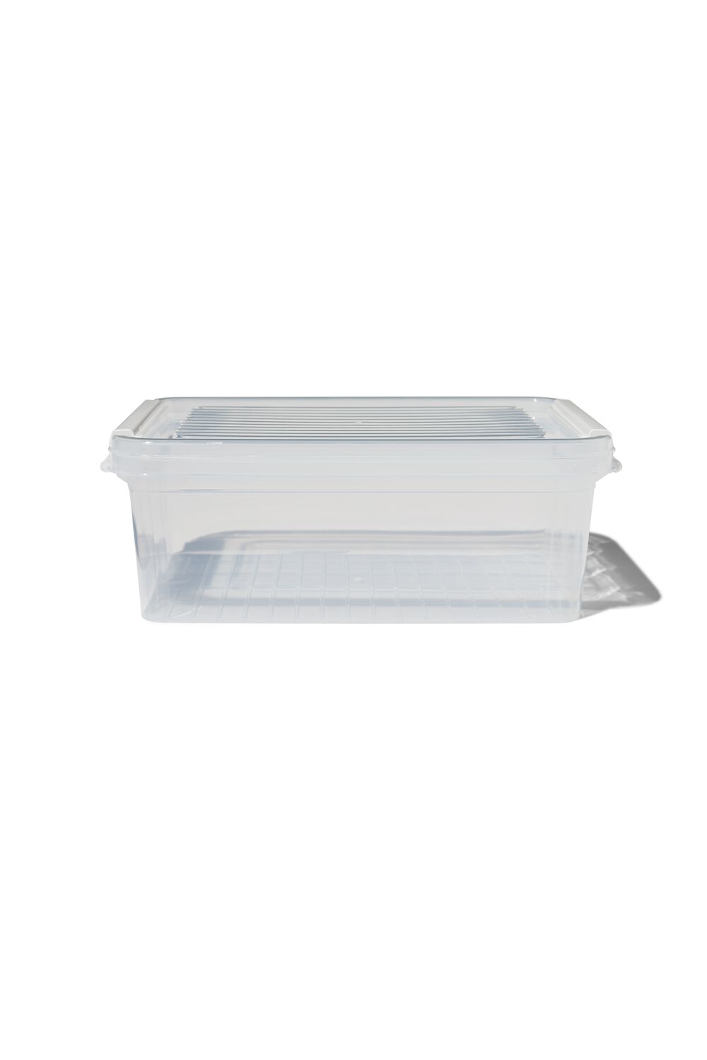 HEMA Opbergdoos met deksel 2.8L Dublin transparant 25x17x10 (transparant) | HEMA