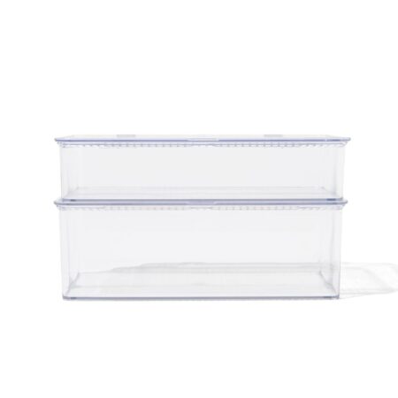 HEMA Opbergdozen met deksel - 2 stuks | HEMA