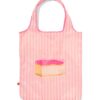 HEMA Opvouwbare boodschappentas L 43x70cm tompouce (multi) | HEMA