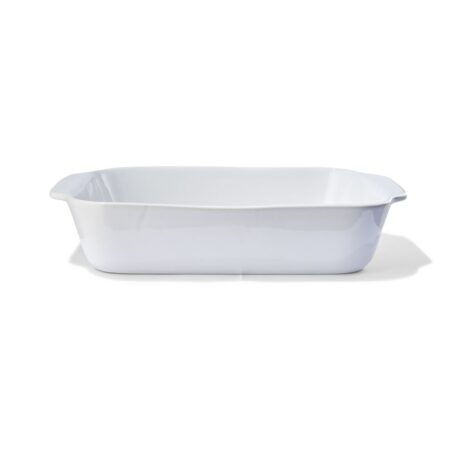 HEMA Ovenschaal 25x36x7 wit (wit) | HEMA