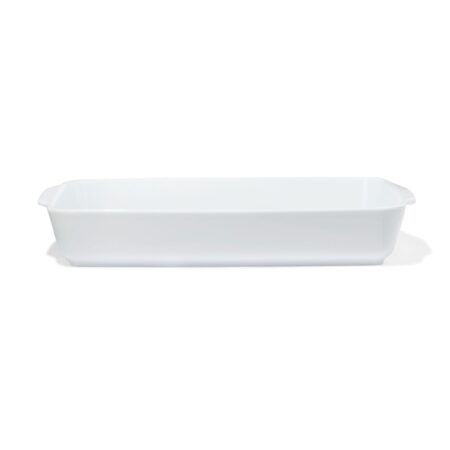 HEMA Ovenschaal 31x19x5.5cm porselein wit (wit) | HEMA