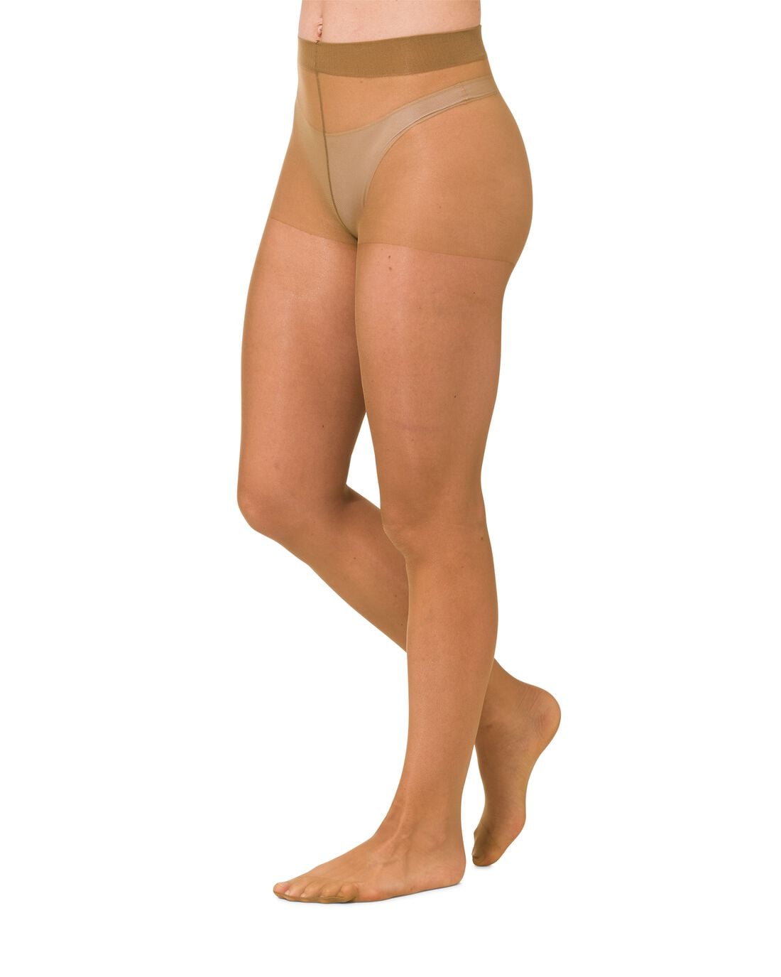 HEMA Panty 20 denier glans - 4 stuks beige (beige) | HEMA