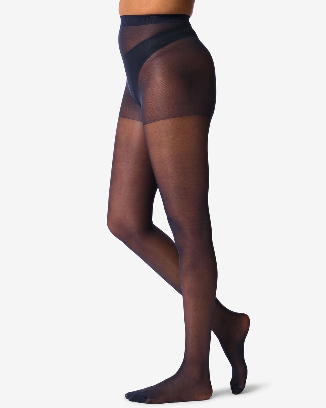 HEMA Panty 20 denier glans - 4 stuks donkerblauw (donkerblauw) | HEMA