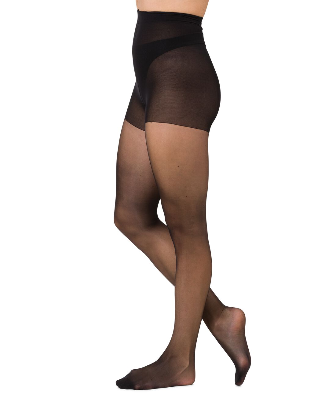 HEMA Panty antiladder 20 denier mat zwart | HEMA